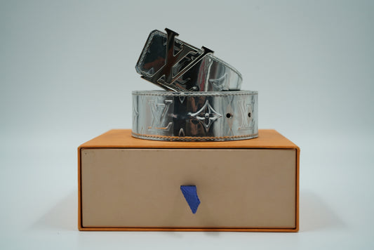 Louis Vuitton Monogram Mirror 40mm Reverse Belt