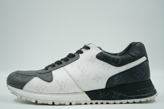Louis Vuitton Monogram Leather Black/White/Grey Runaway Trainer