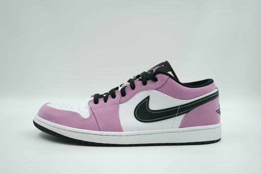 Air Jordan 1 Low Violet Shock White Black (Pre-owned)