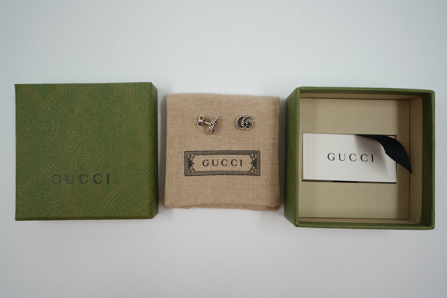 Gucci GG Silver Earrings
