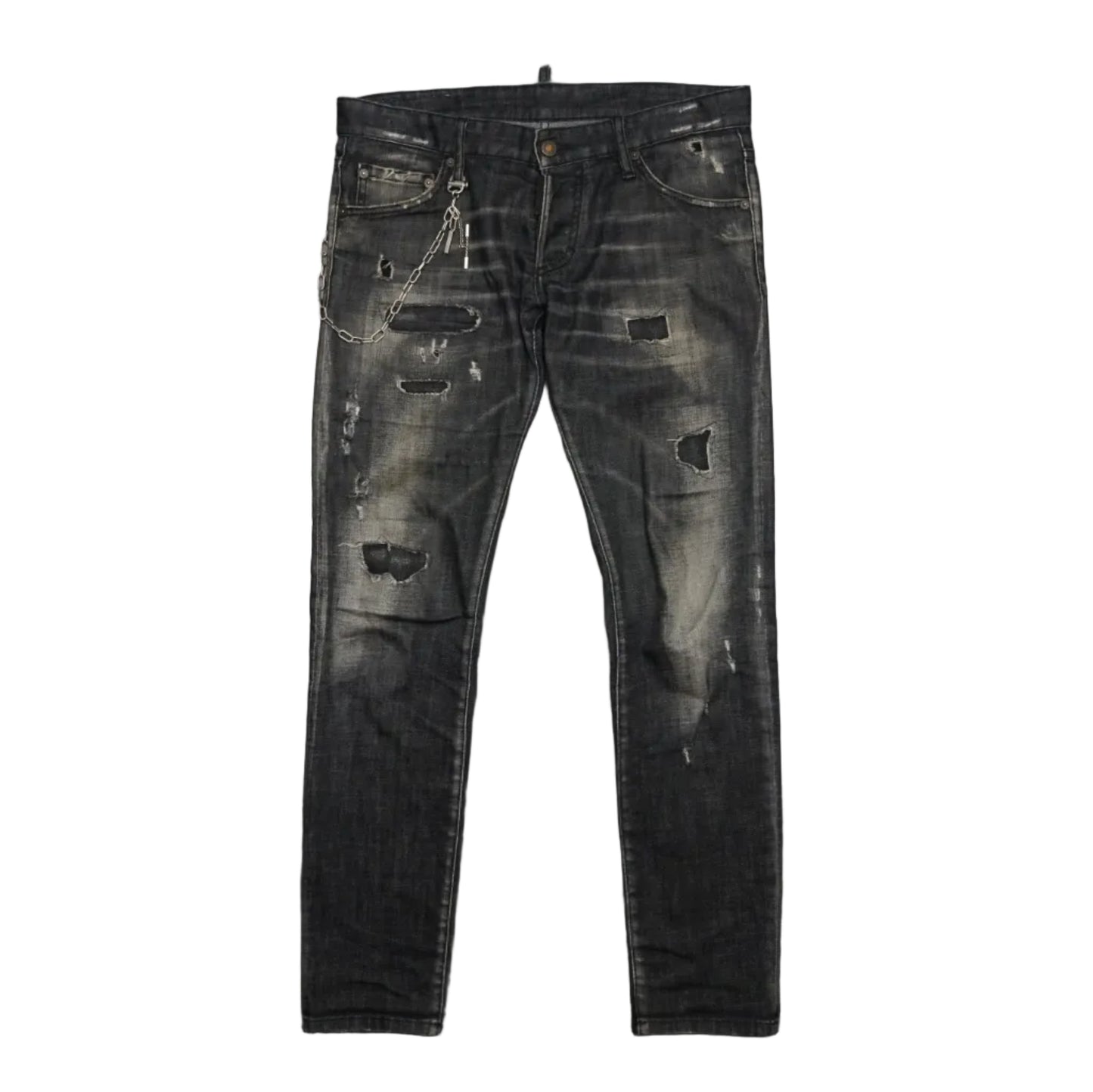 Dsquared2 Regular Clement Dark Grey Jeans