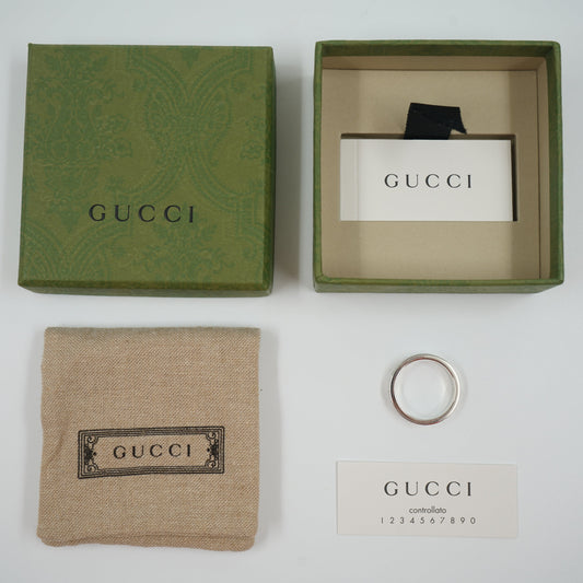 Gucci Small GG Silver Ring