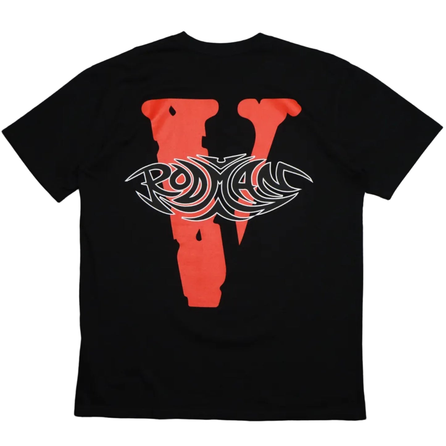 Vlone Rodman Logo Black T-Shirt