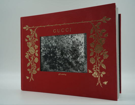 Gucci Fashion Hardcover Red Gift Catalog 2016/17