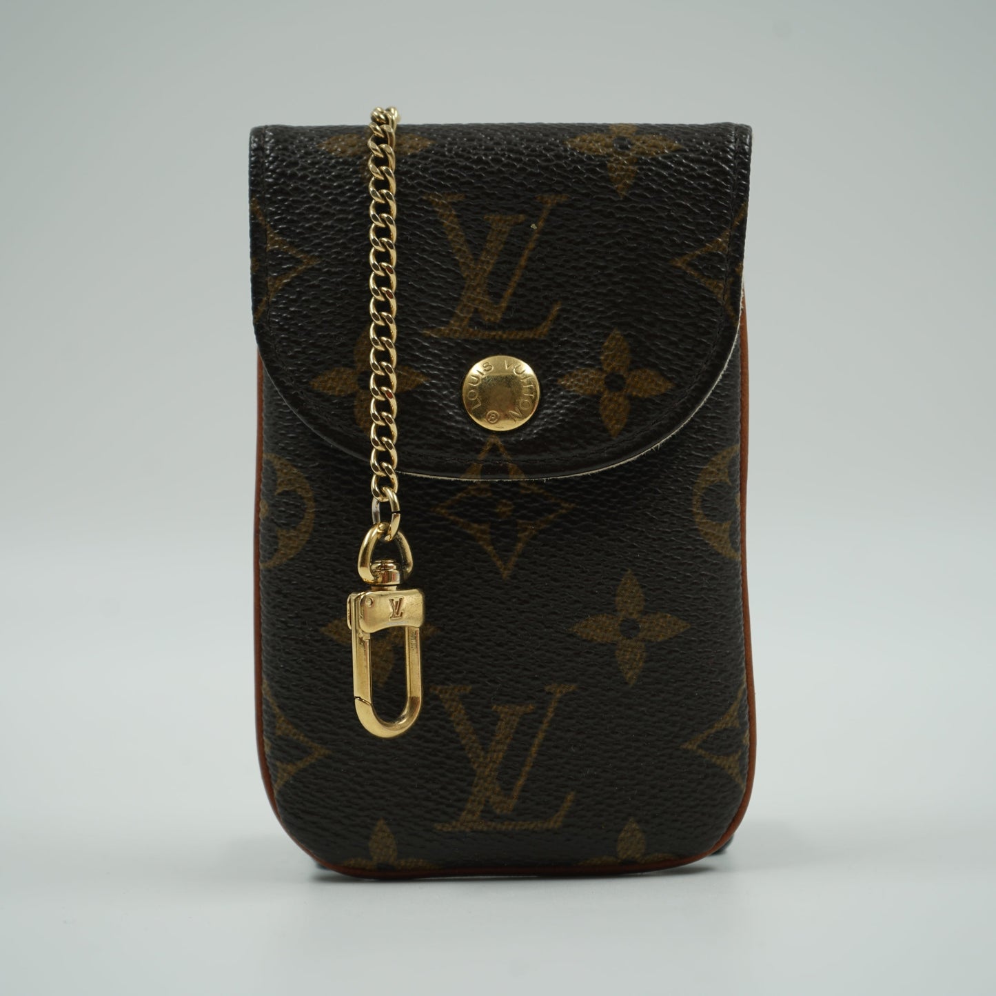 Louis Vuitton Brown Logo Monogram Phonecase