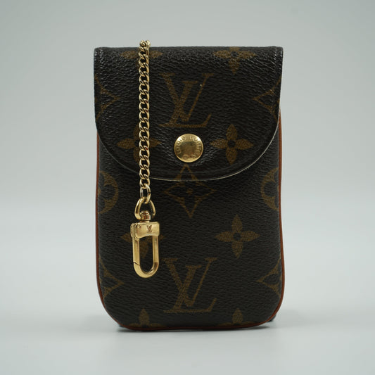 Louis Vuitton Brown Logo Monogram Phonecase