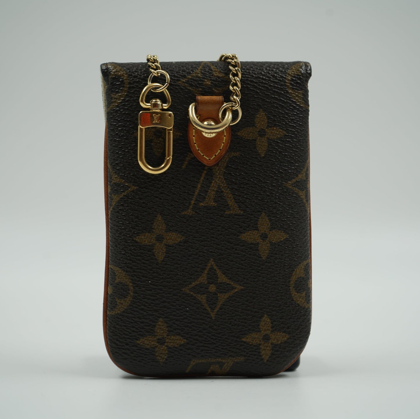 Louis Vuitton Brown Logo Monogram Phonecase