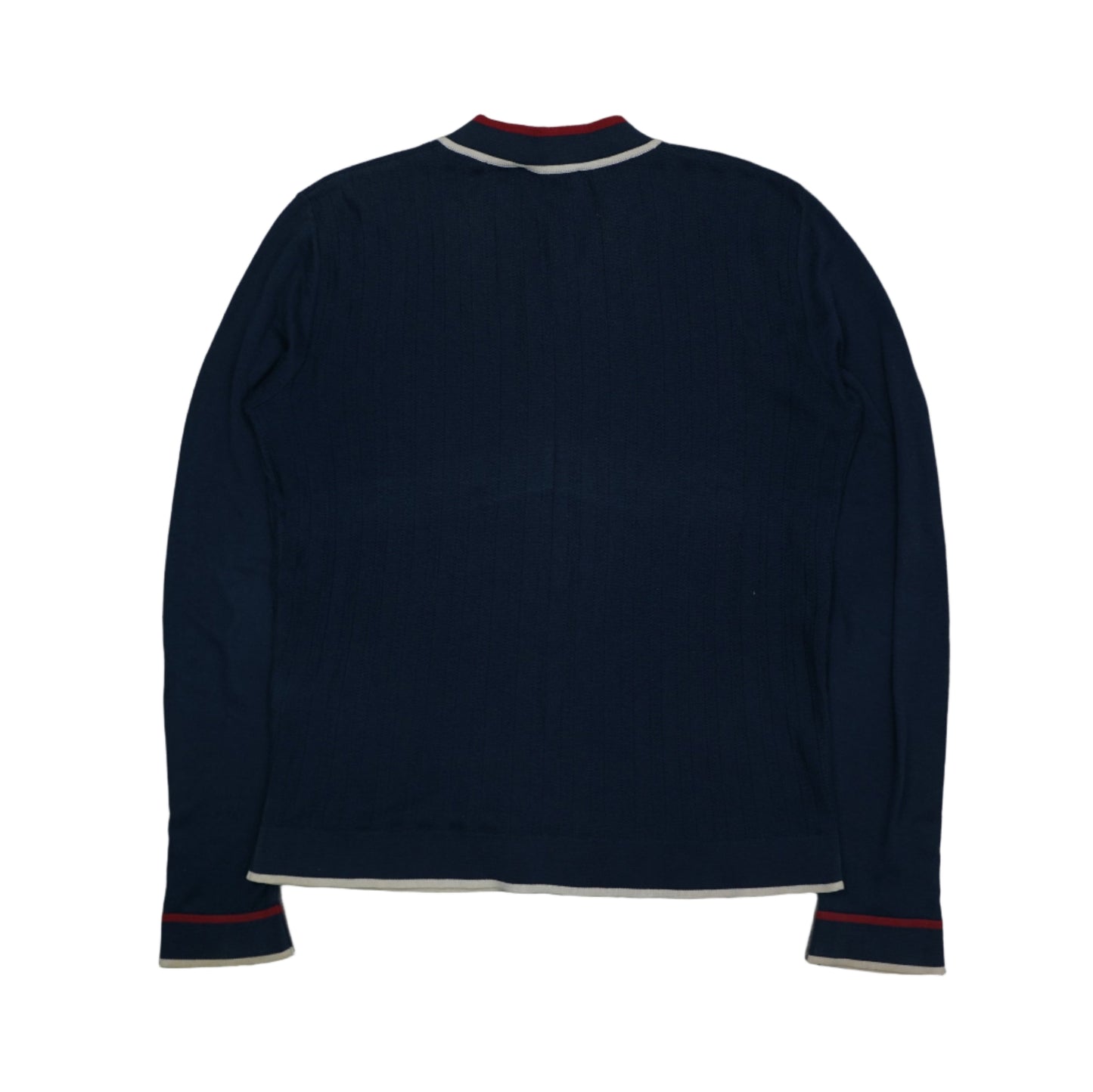 Dolce Gabbana DG Logo Chest Pocket Blue Knitwear