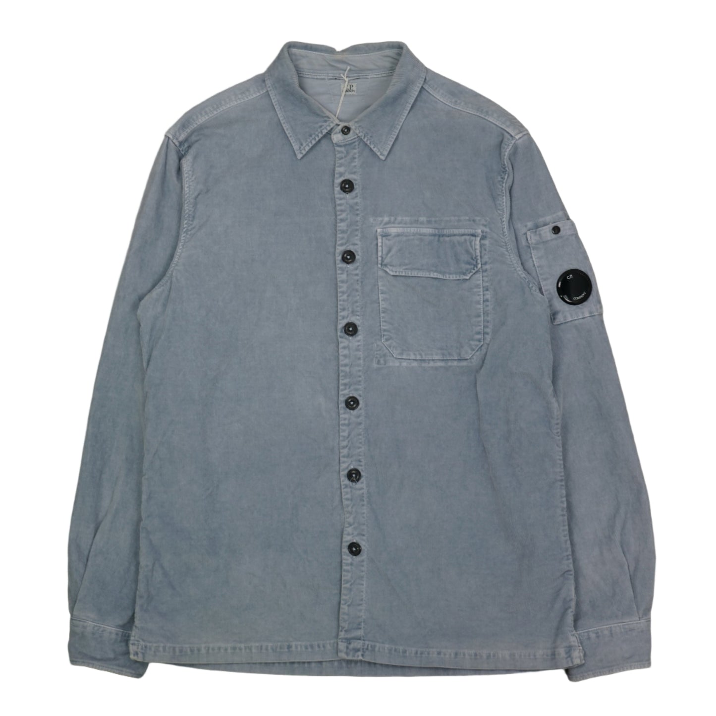C.P Company Corderoy Light Blue Overshirt