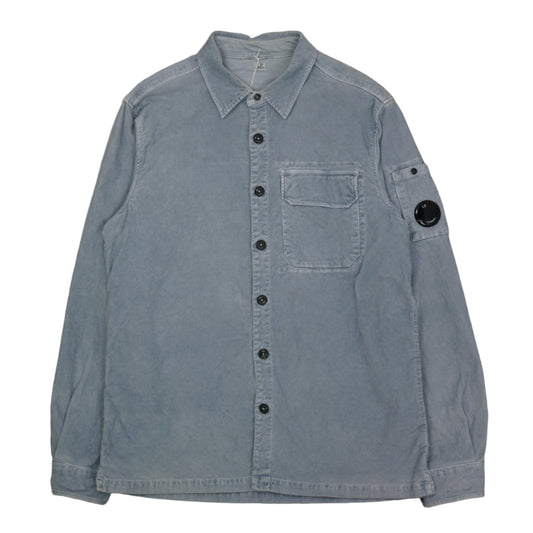 C.P Company Corderoy Light Blue Overshirt