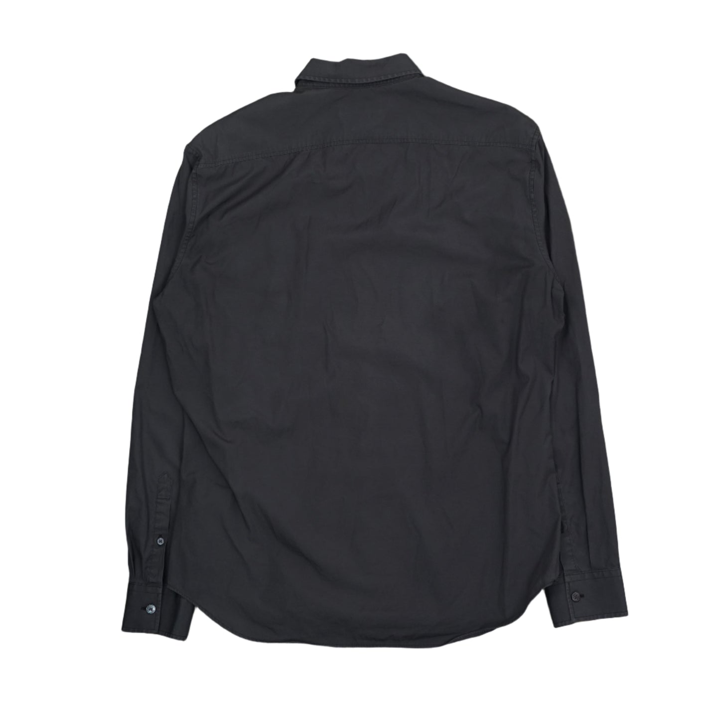 Burberry Grey Chest Logo Grey Shirt