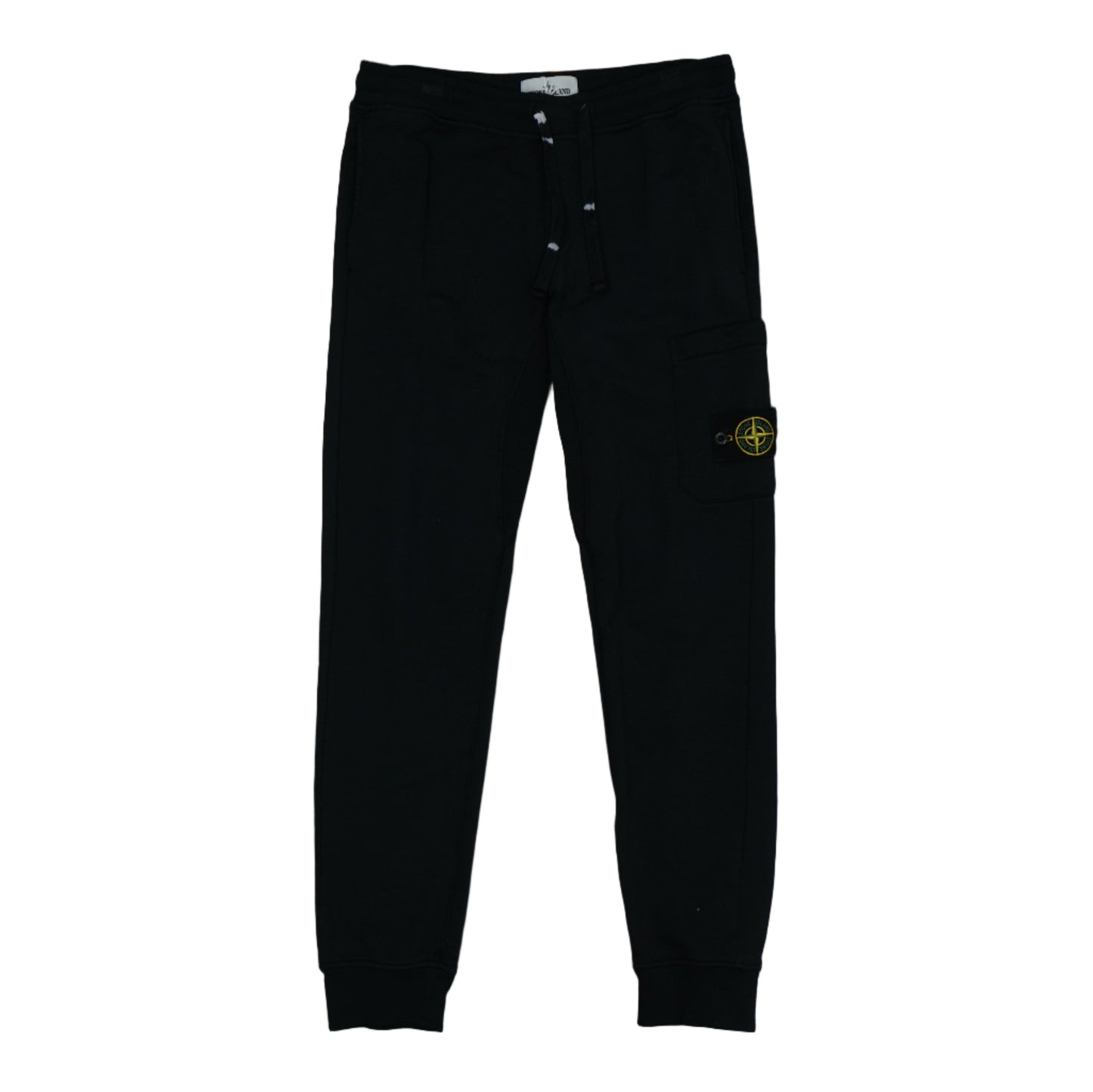 Stone Island Tie Dye Laces Black Sweatpants