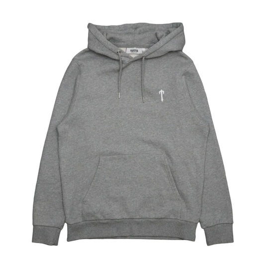 Trapstar Mini White T-Logo Grey Hoodie