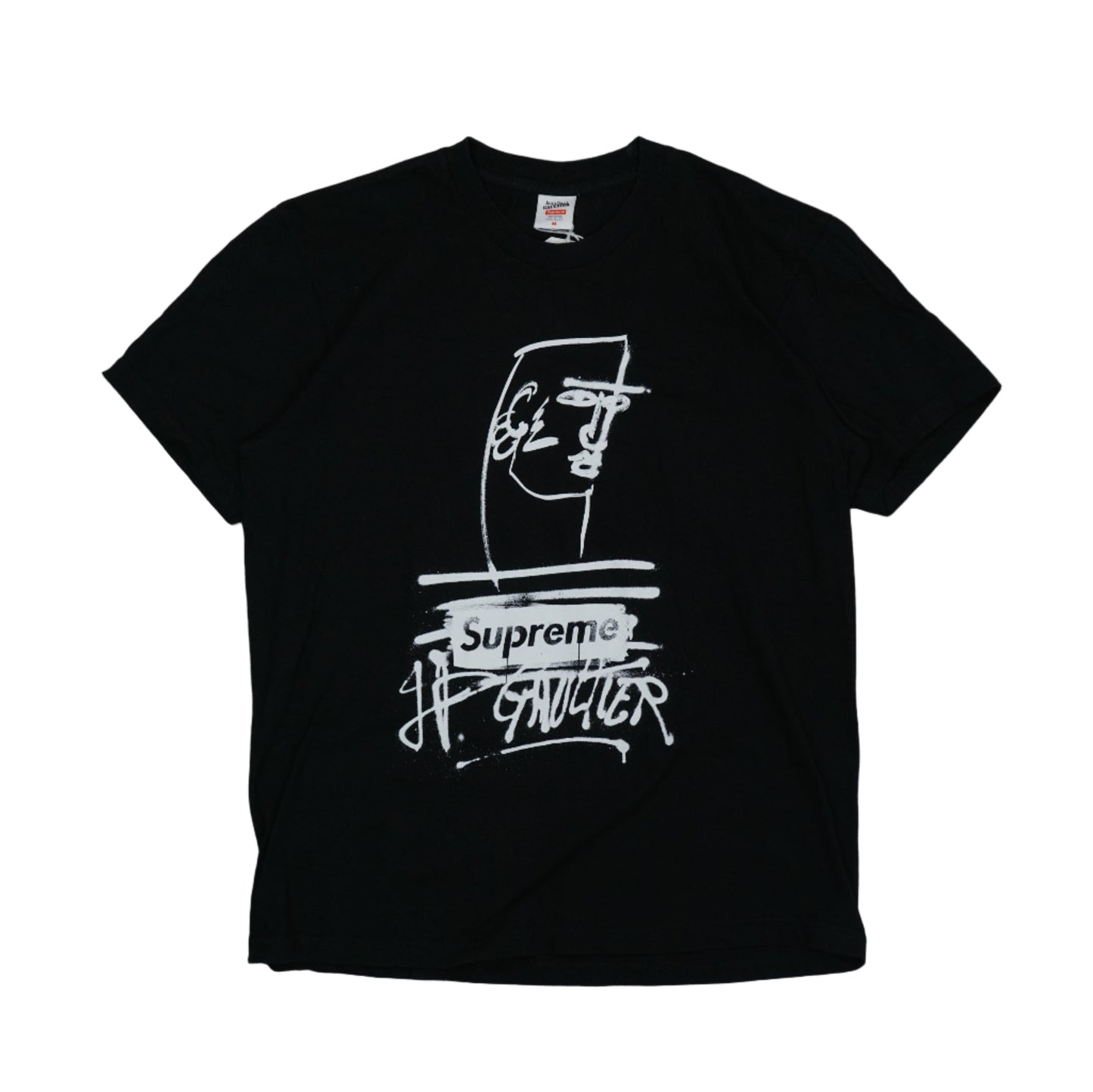 Supreme x Jean Paul Gautter Black T-Shirt