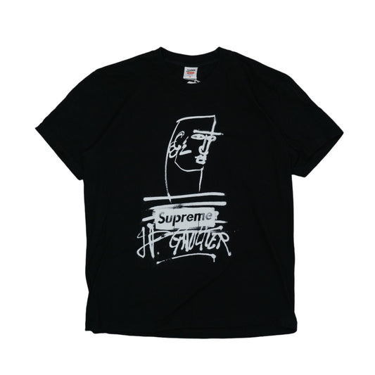 Supreme x Jean Paul Gautter Black T-Shirt