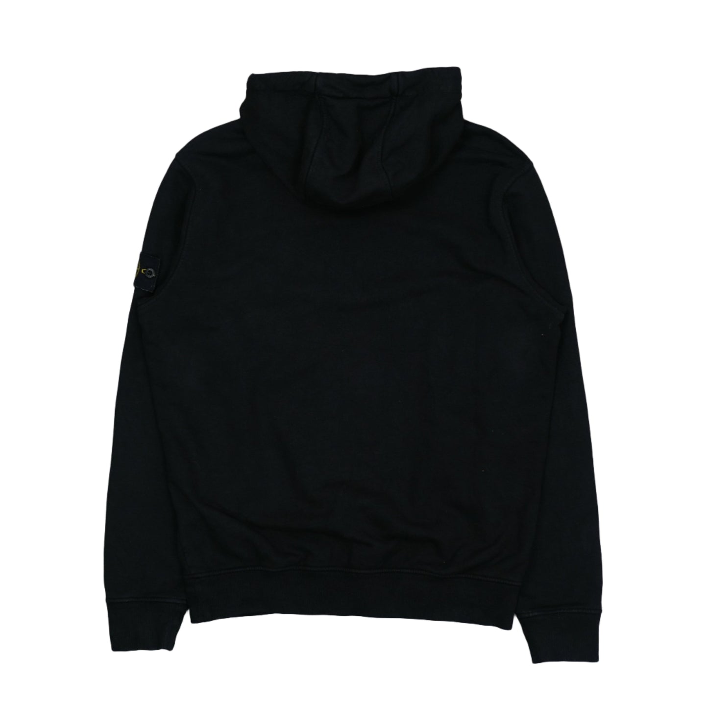 Stone Island Button Up Black Hoodie