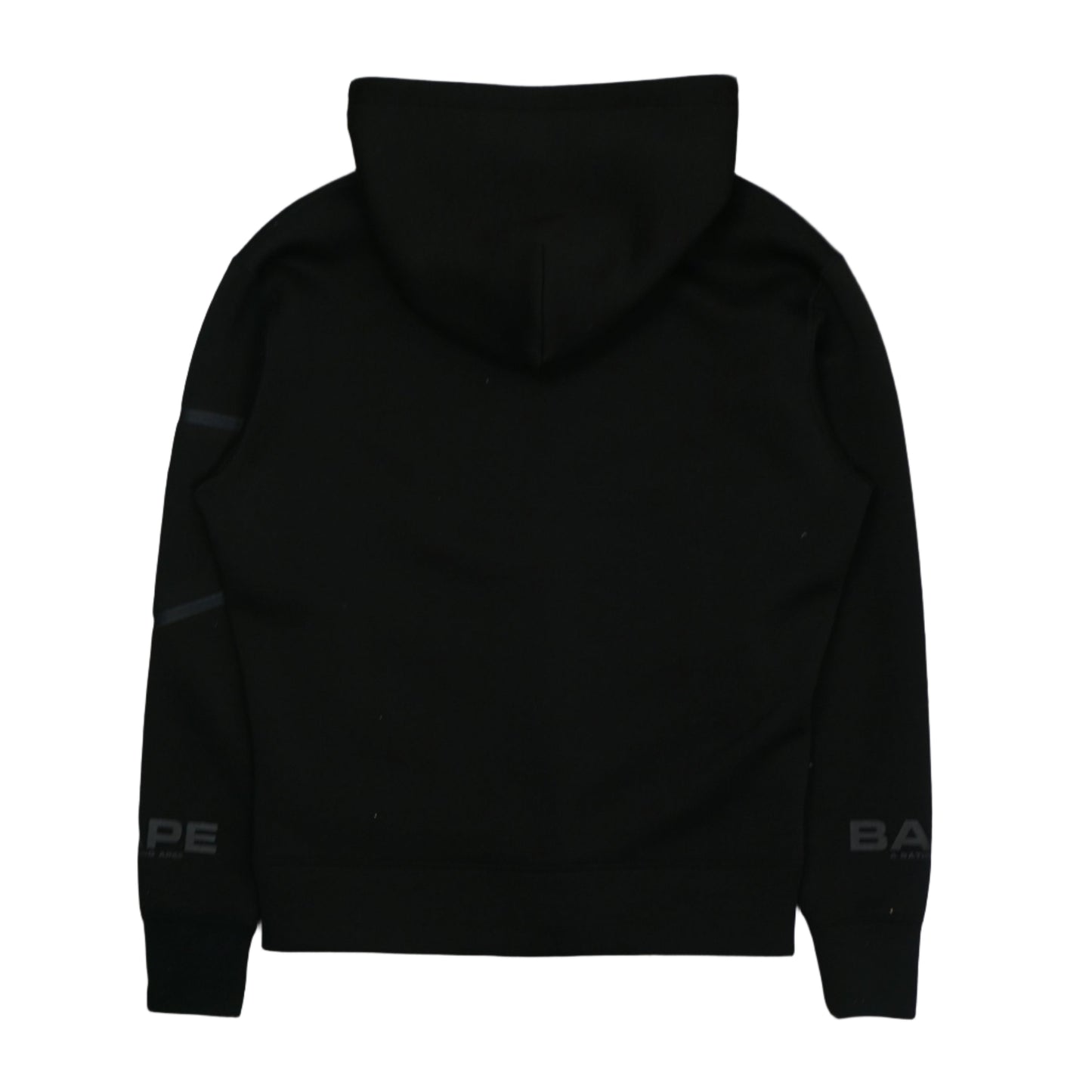 Bape Relaxed Double Knit Zip Black Hoodie