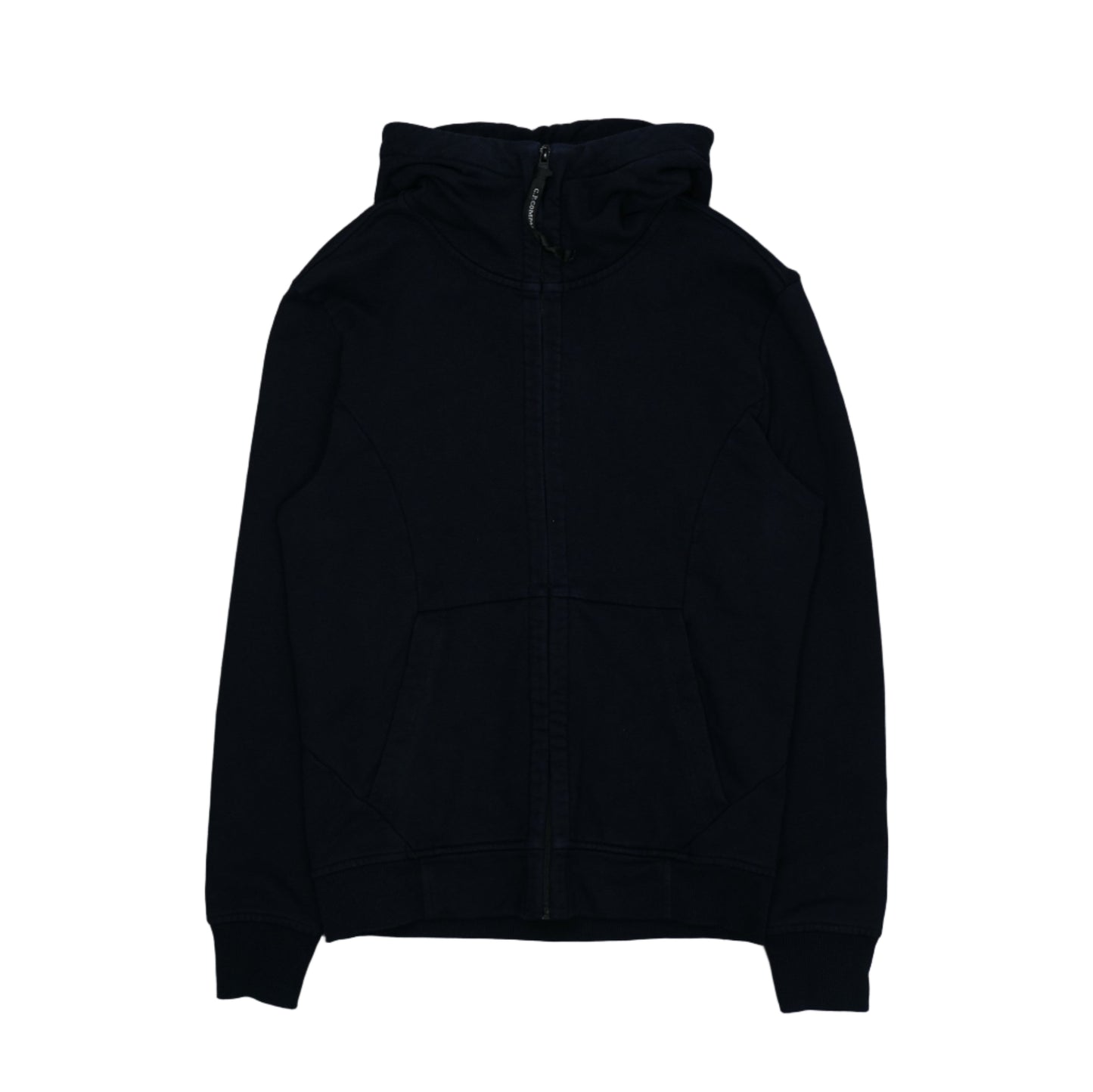 C.P Company Googles Hood Navy Blue Zip Hoodie