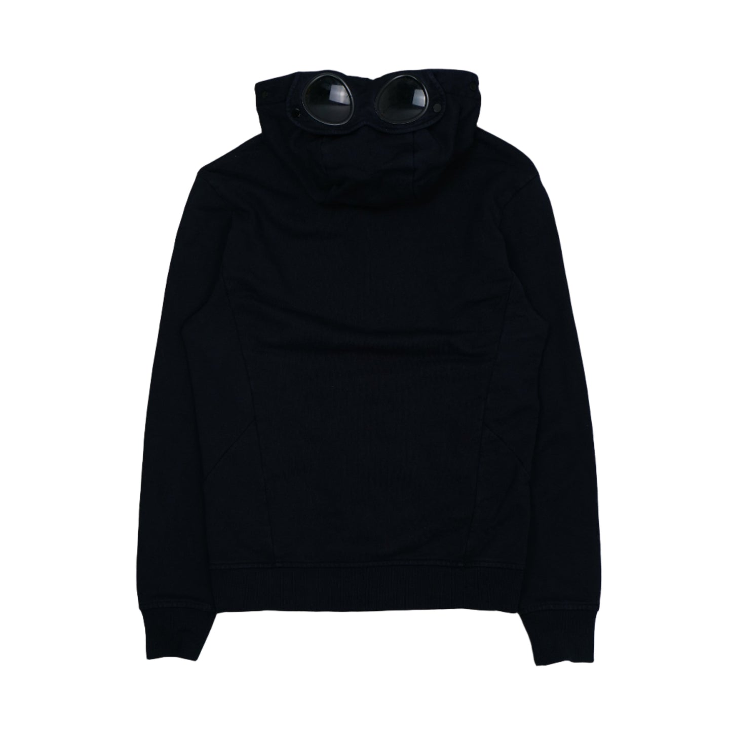 C.P Company Googles Hood Navy Blue Zip Hoodie