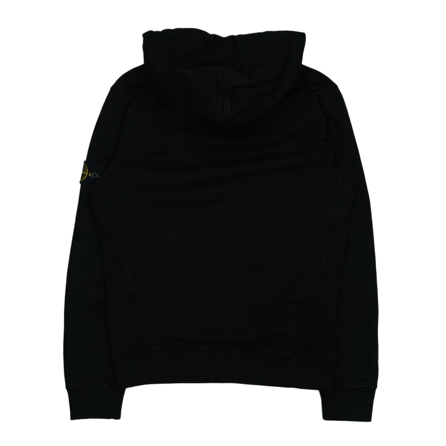 Stone Island Zip-Up Black Hoodie