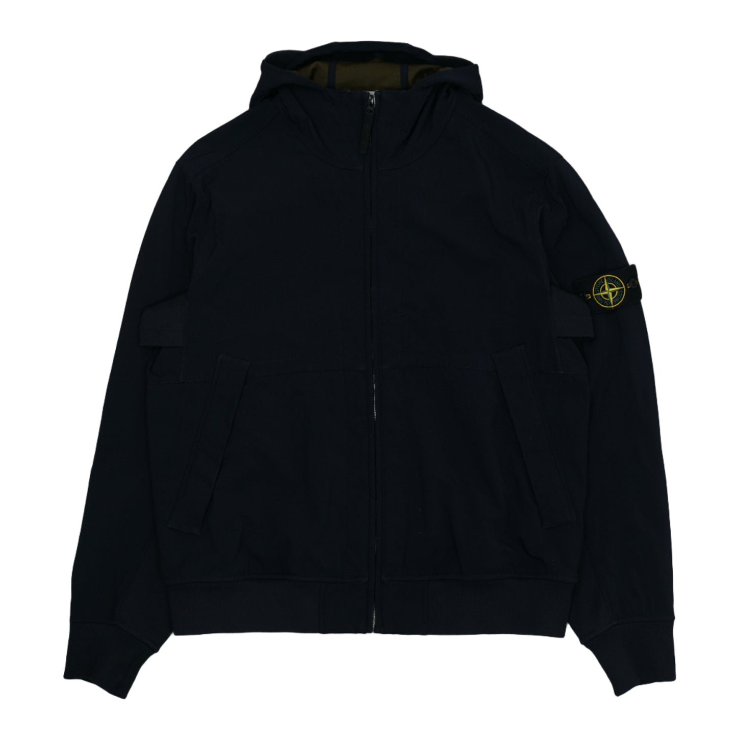 Stone Island Navy Blue Light Soft Shell-R Jacket