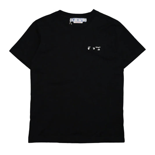 Off-White Chest Logo Slim Black T-Shirt