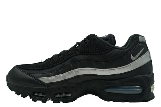Air Max 95 Big Bubble Black White Metallic Silver