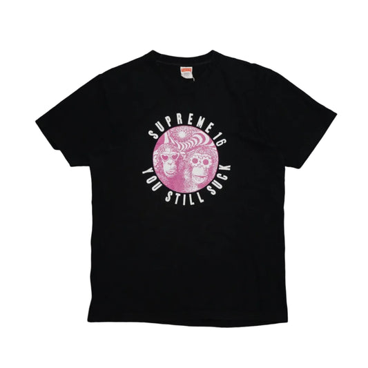 Supreme You Still Suck Black T-Shirt