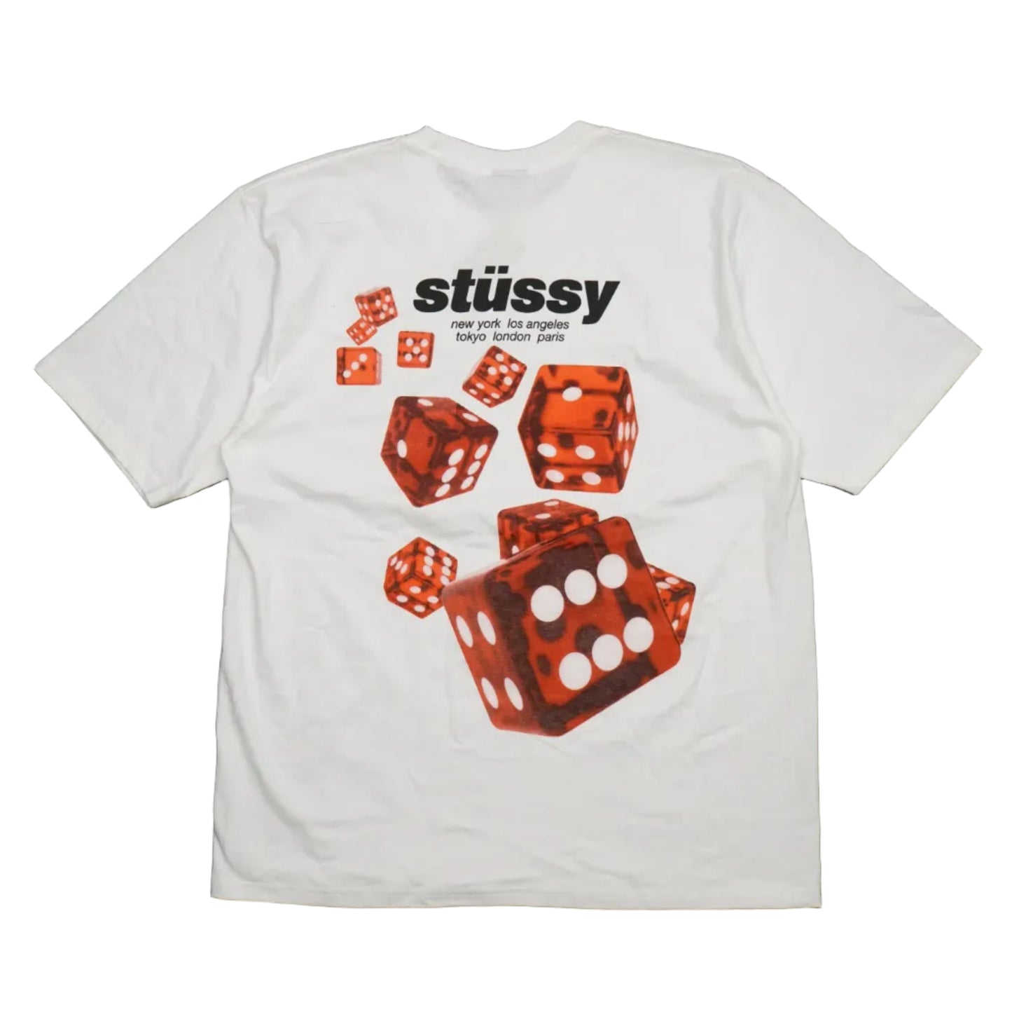Stussy Rollers White T-Shirt