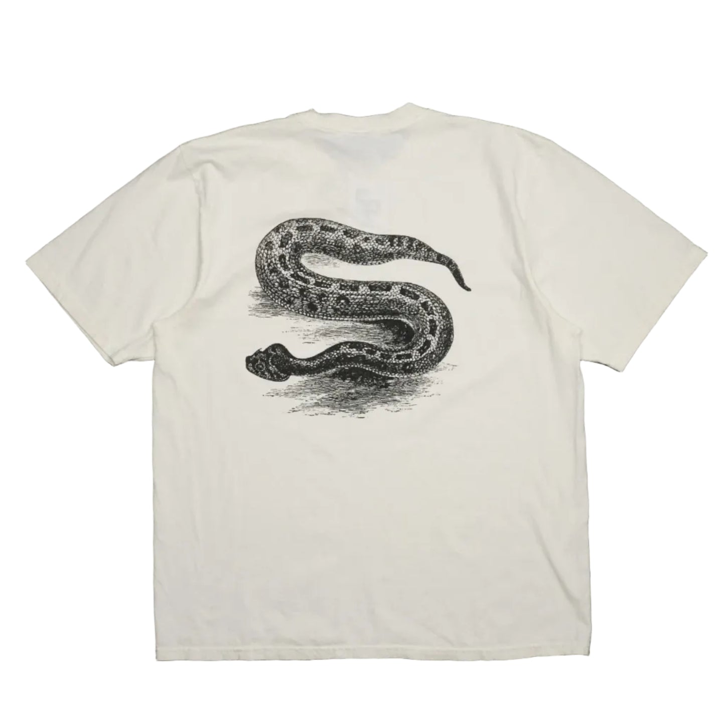 Stussy Serpent Pigment Natural White Dyed T-Shirt