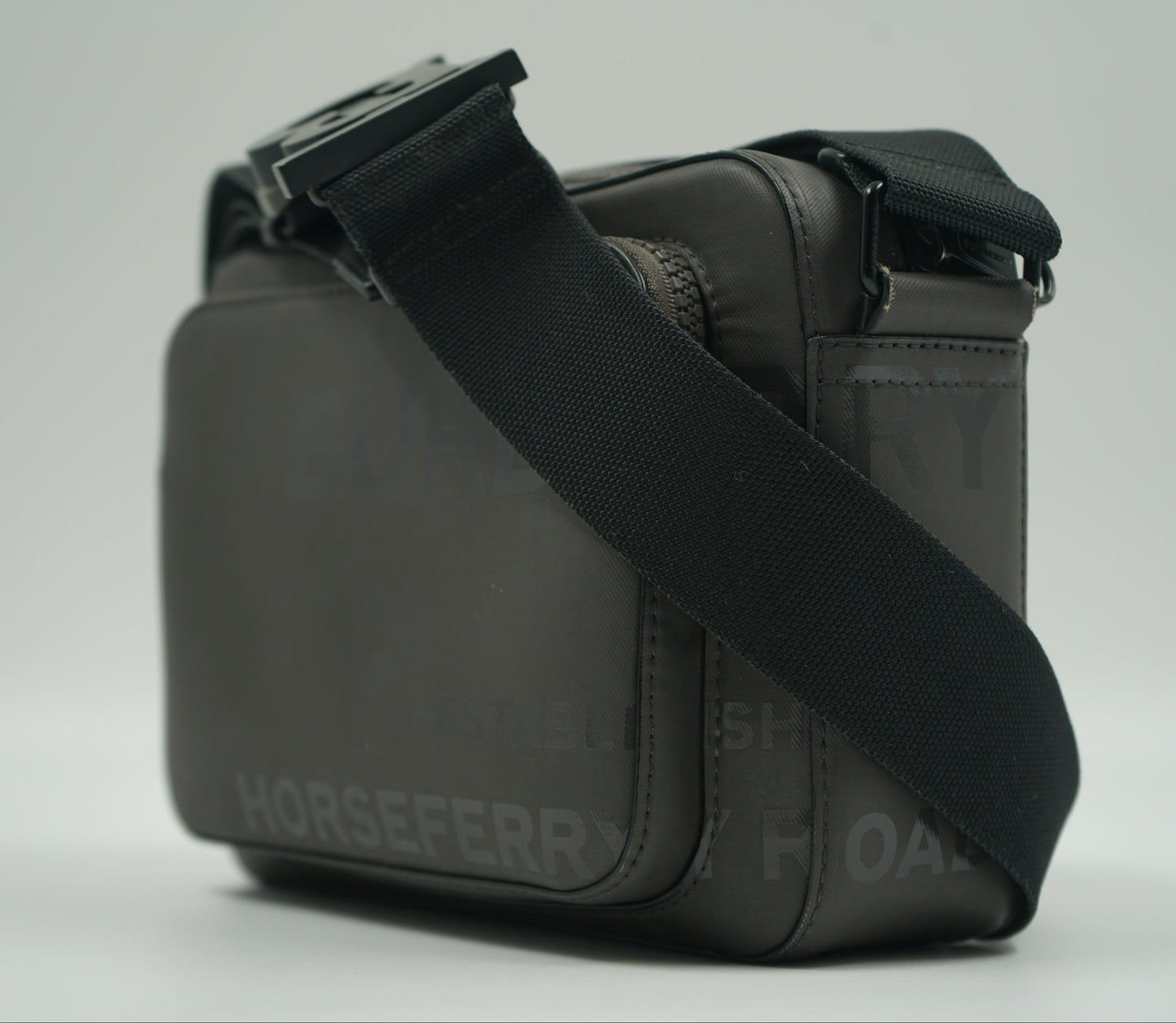 Burberry Gray Horseferry Crossbody Bag