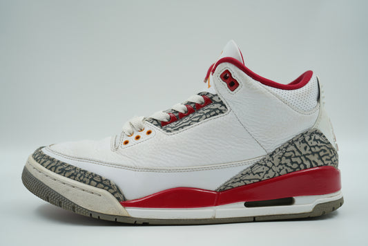 Jordan 3 Cardinal Red