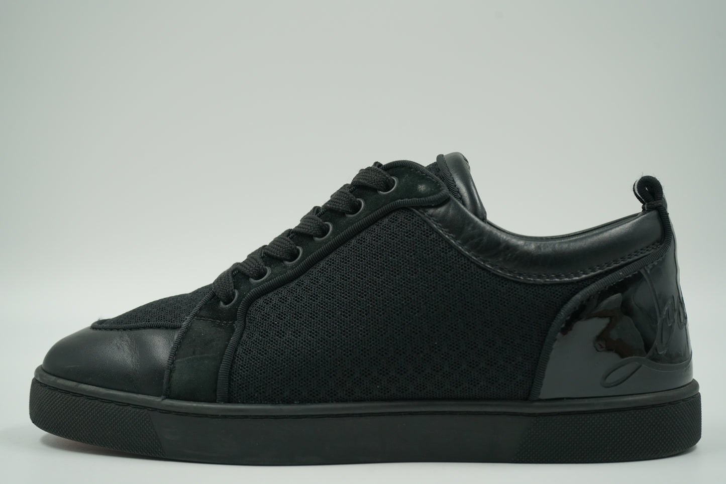 Christian Louboutin Louis Suede Leather-Trimmed Ripstop Trainers