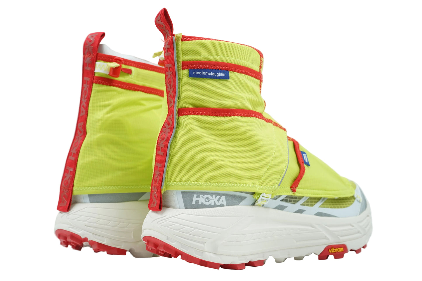 Hoka One One Mafate Three2 White Neon x  Nicole McLaughlin