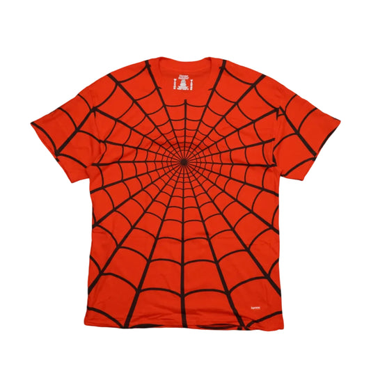 Supreme Hanes Spider-Man Tagless Red T-Shirt