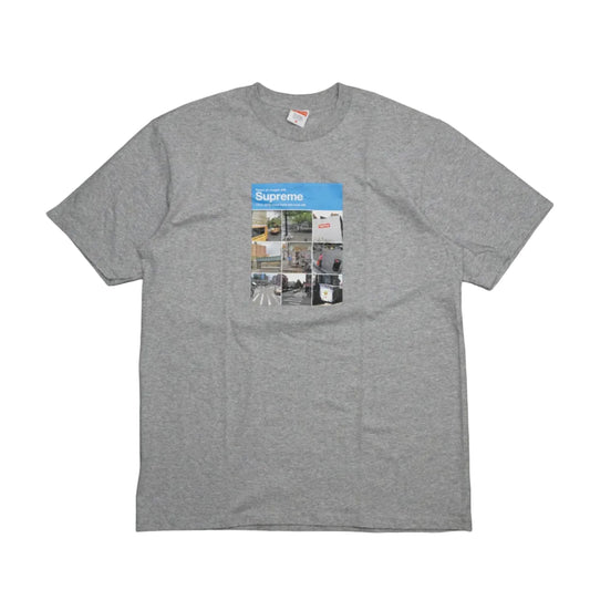 Supreme Verify Heather Grey T-Shirt