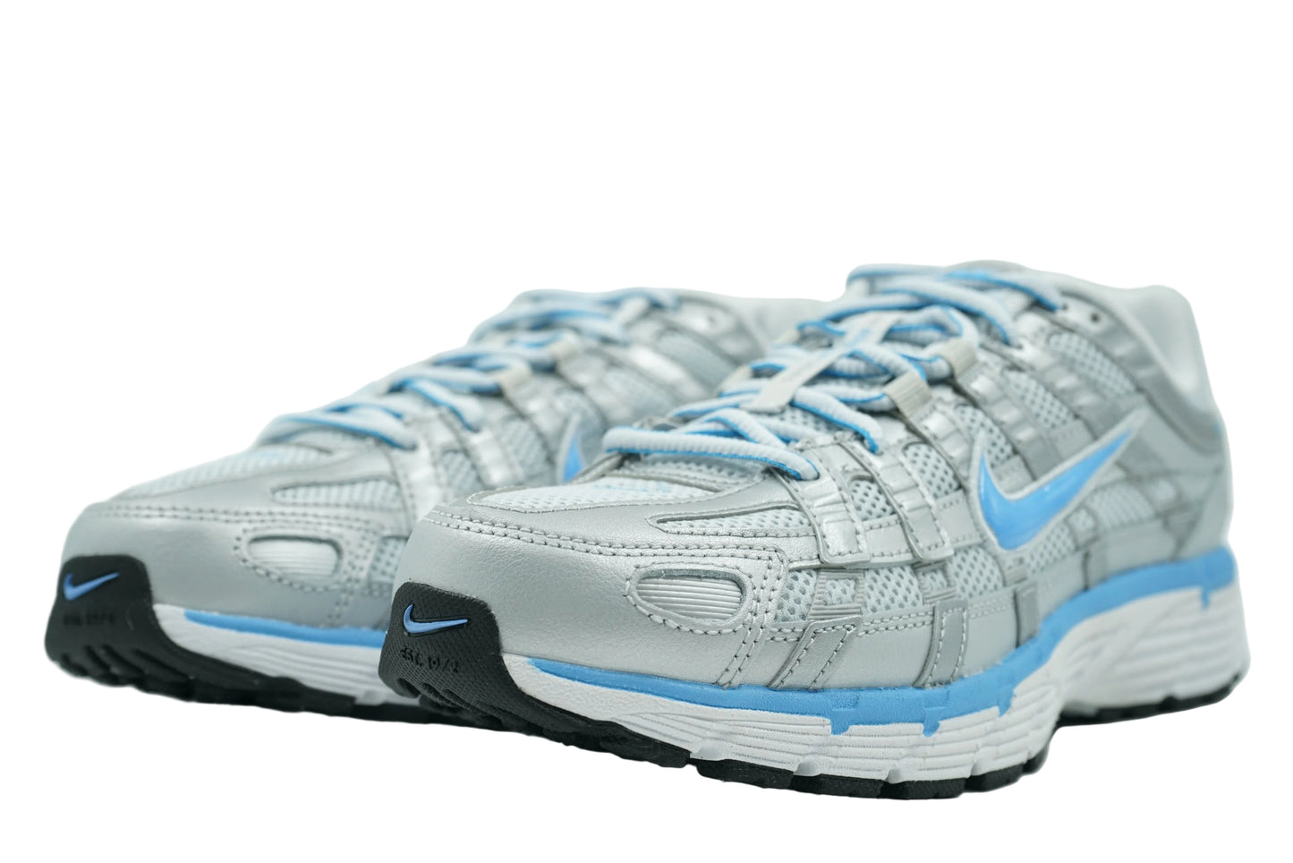 Nike P-6000 Metallic Silver University Blue