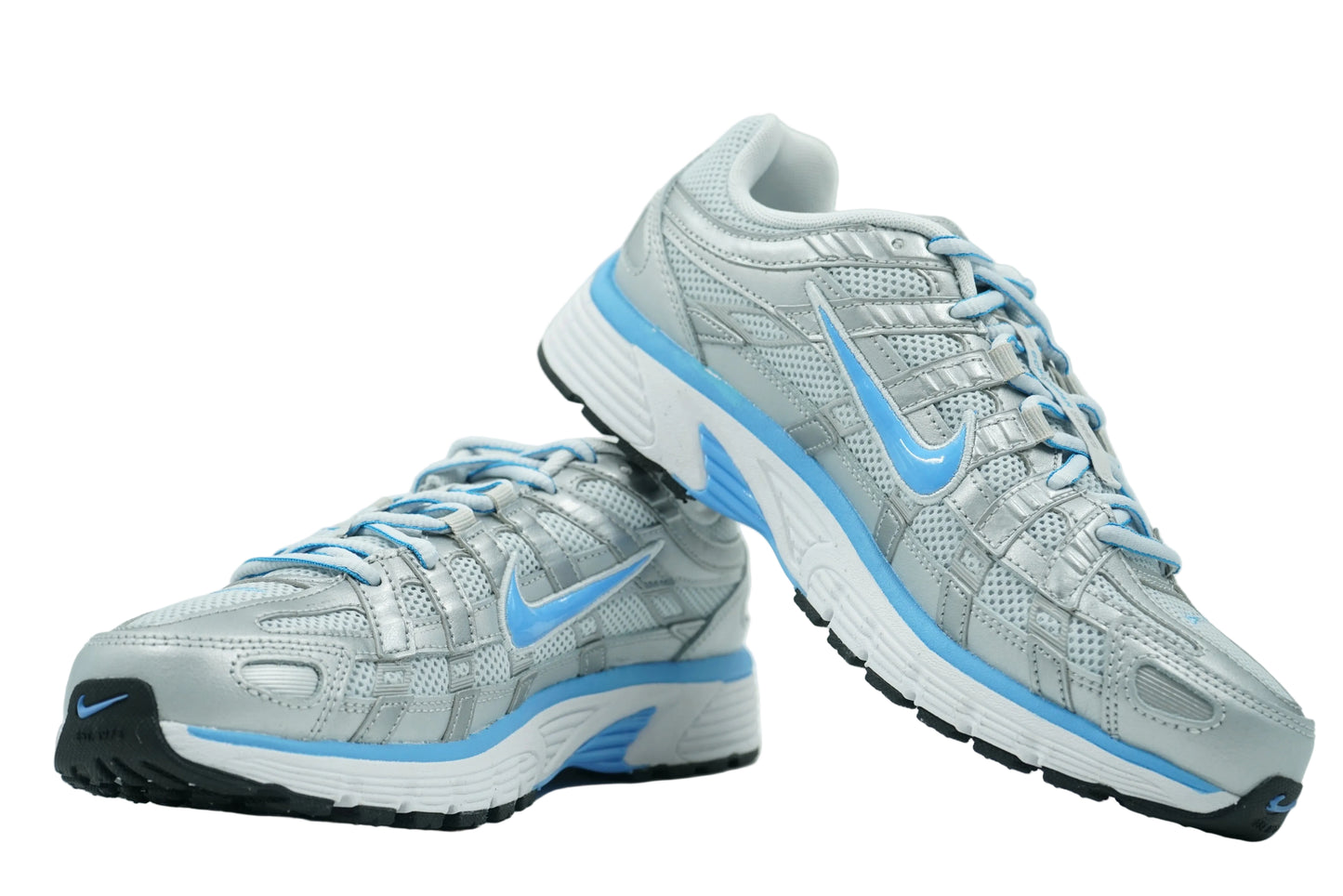 Nike P-6000 Metallic Silver University Blue