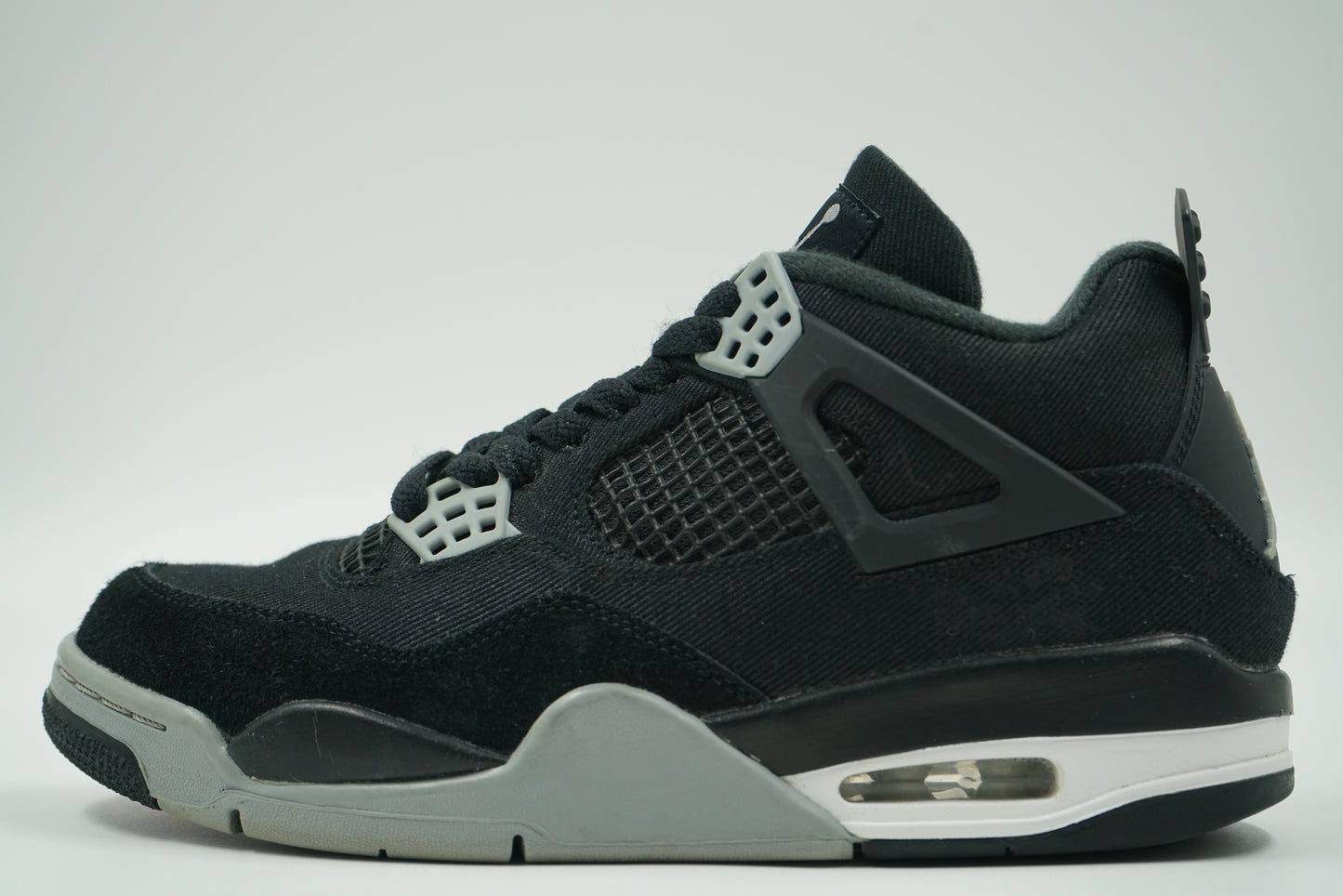 Air Jordan 4 Black Canvas