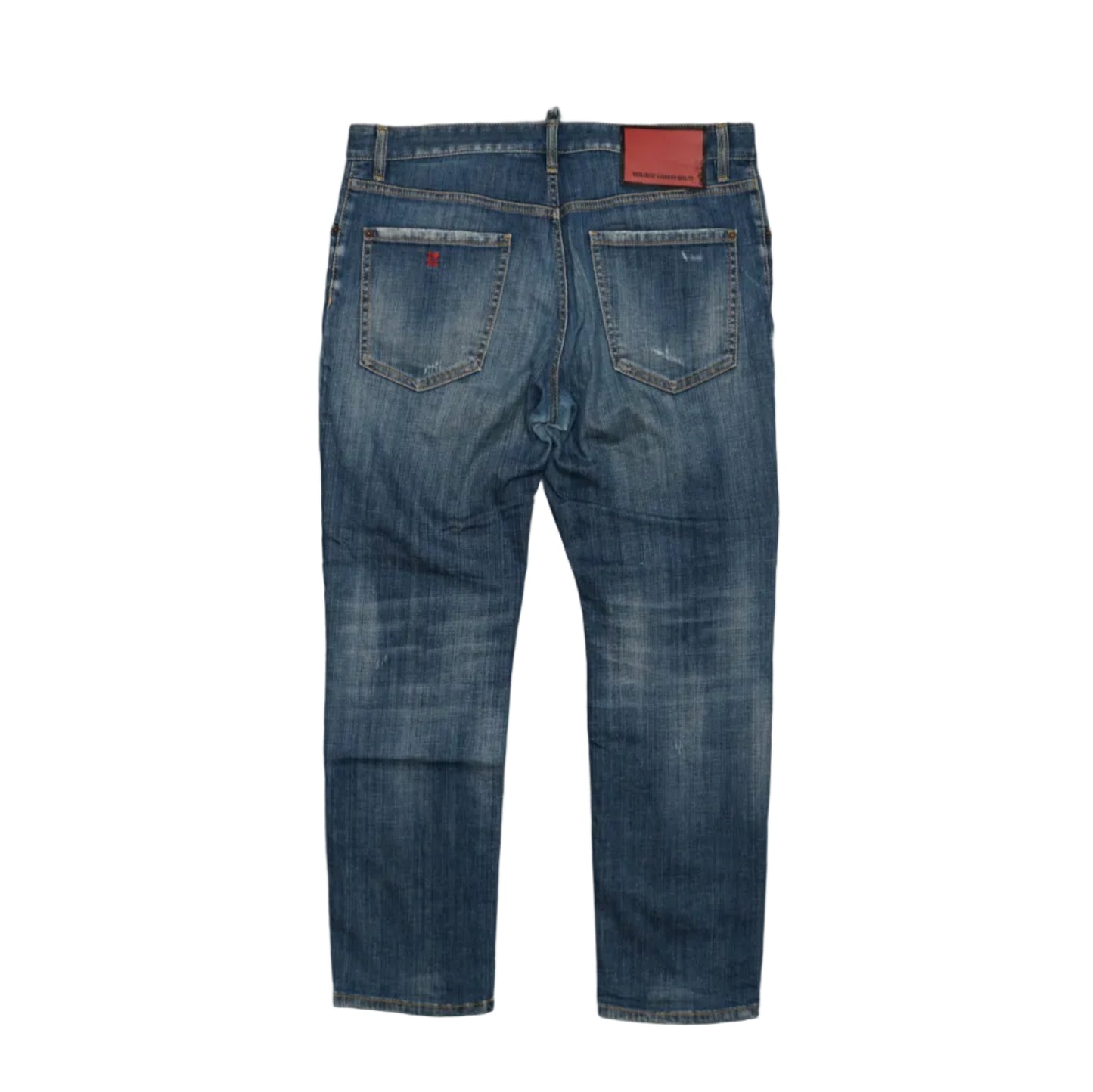 Dsquared2 Straight Leg Boot Cut Jean Blue Jeans