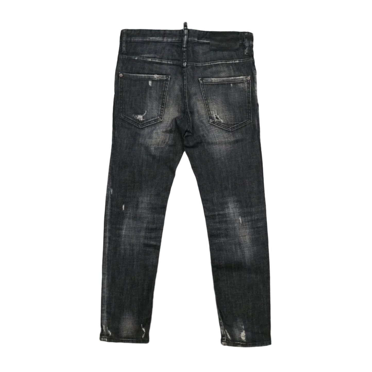 Dsquared2 Skater Jean Grey Holes Denim Jeans