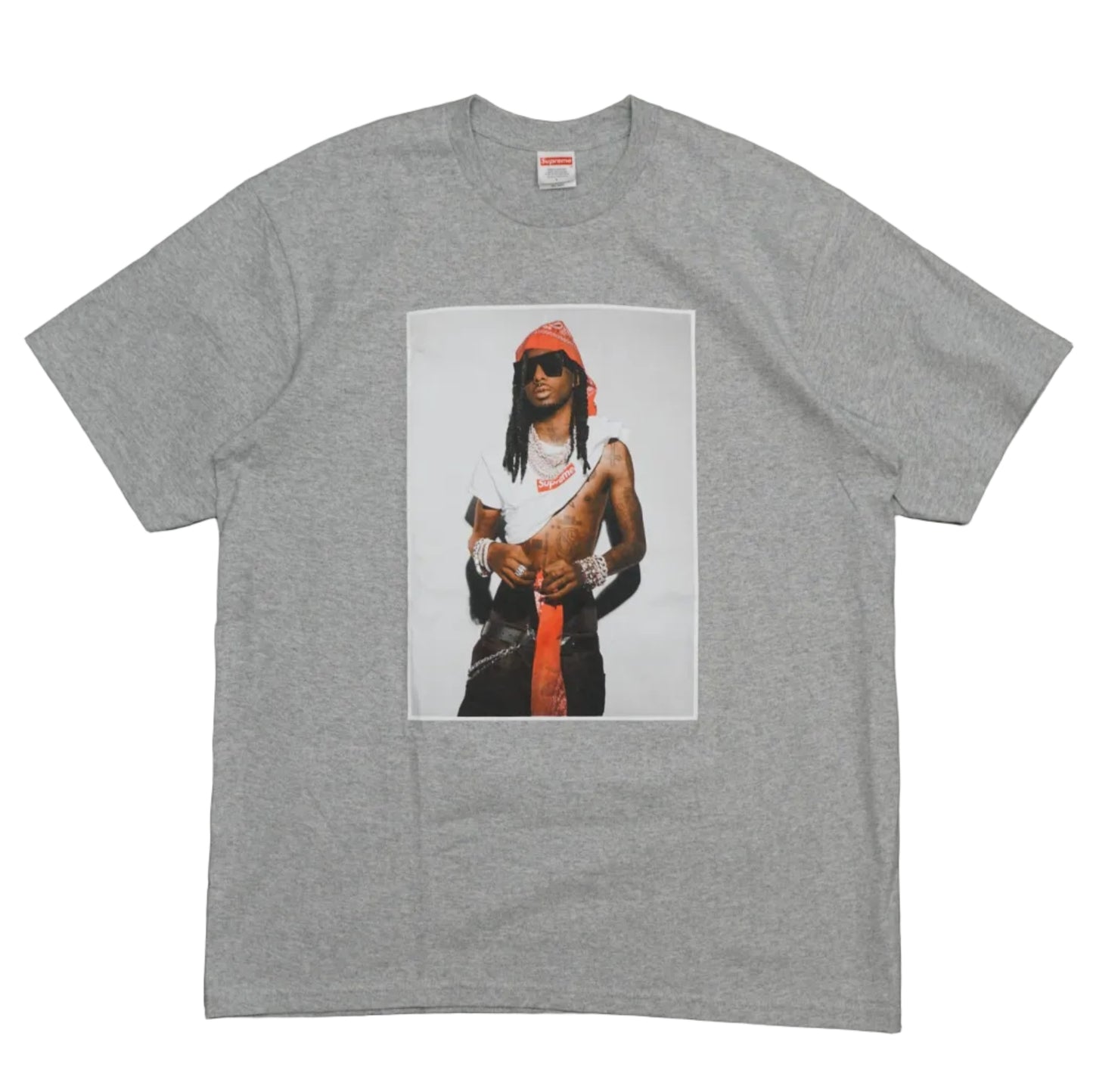 Supreme Playboi Carti Heather Grey T-Shirt