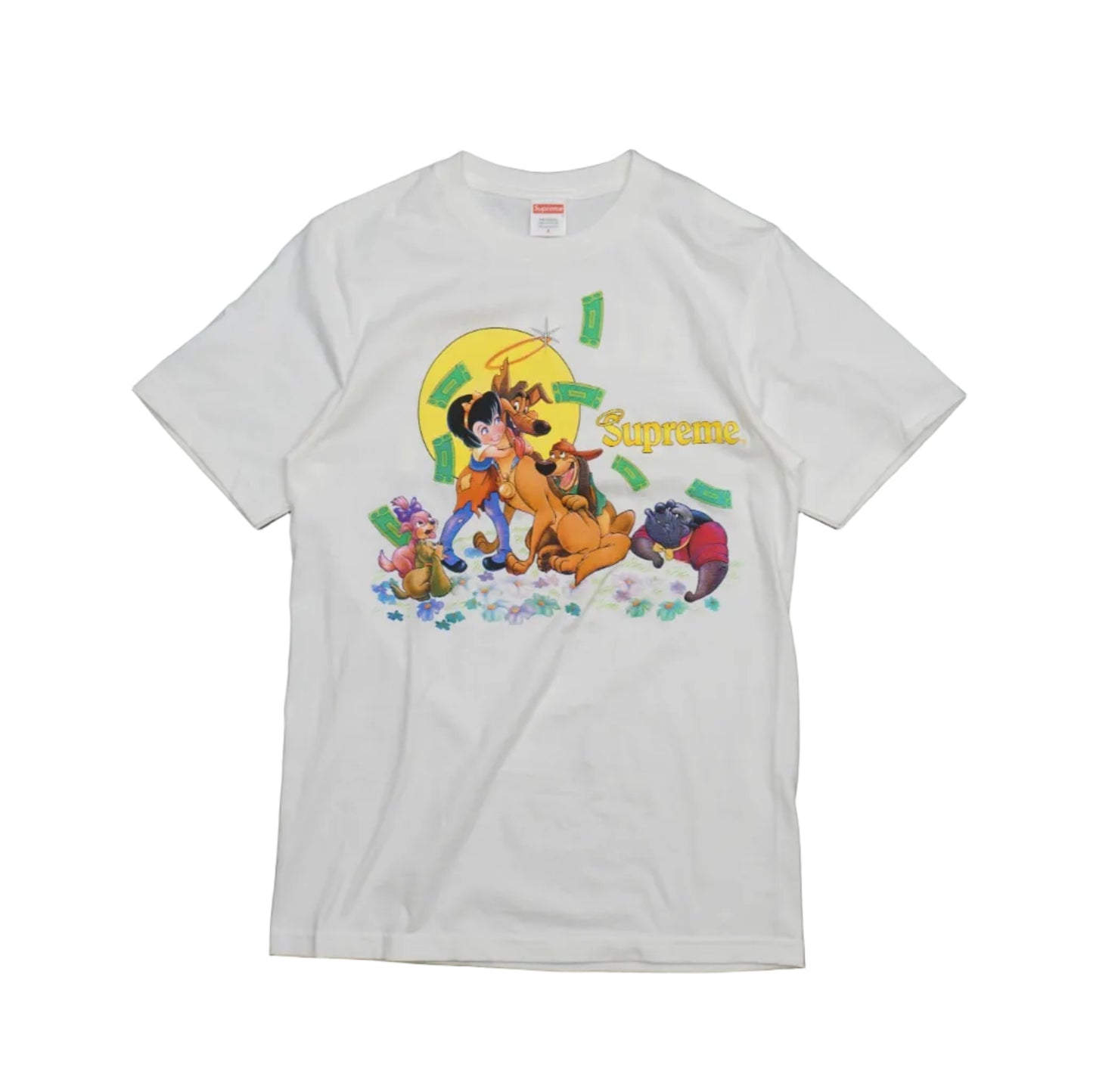 Supreme All Dogs Go To Heaven White T-Shirt
