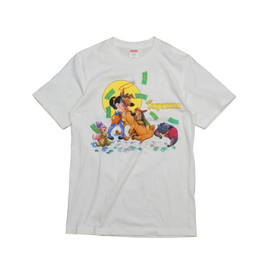 Supreme All Dogs Go To Heaven White T-Shirt
