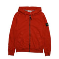 Stone Island Red Zip Hoodie