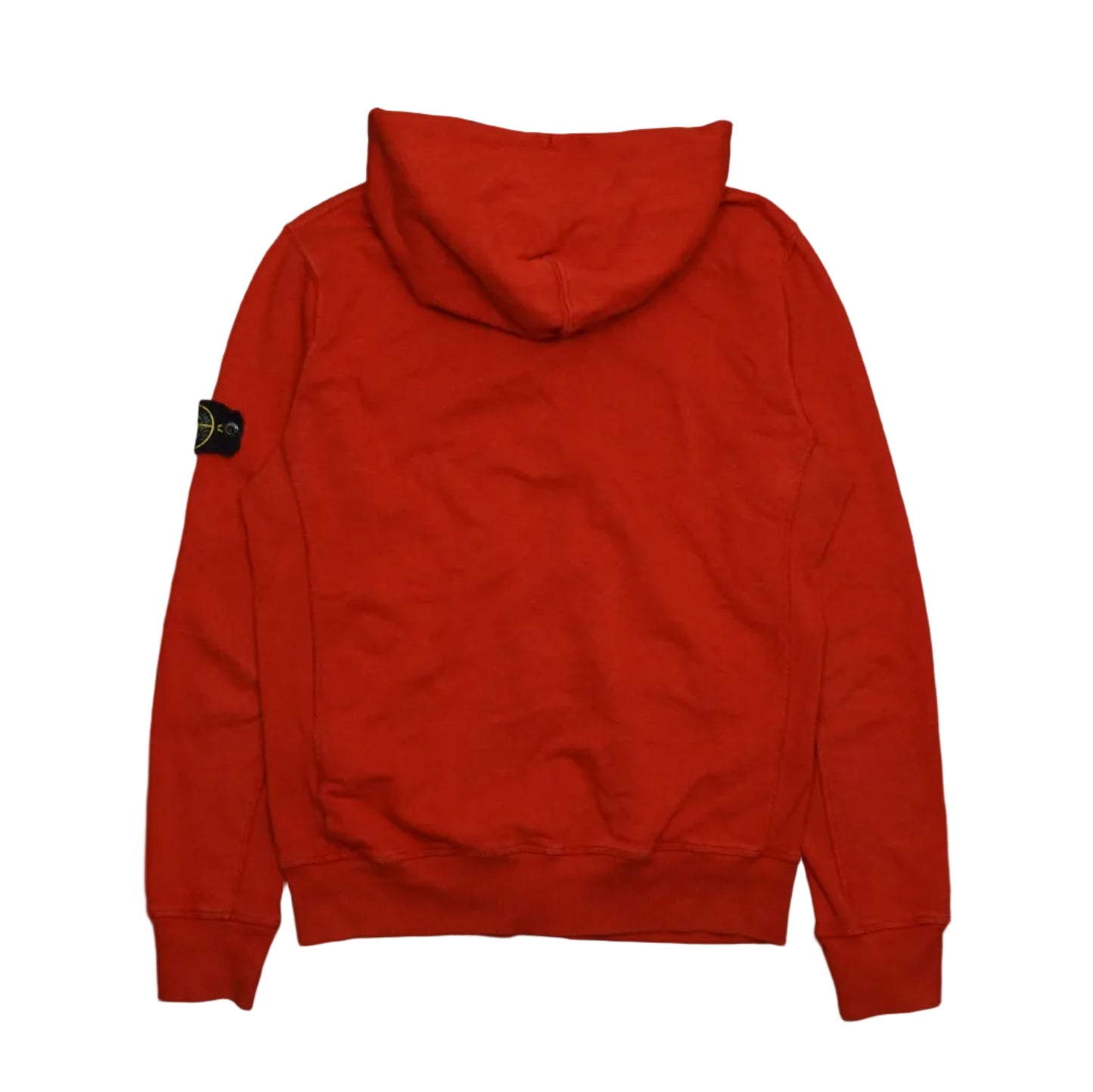 Stone Island Red Zip Hoodie