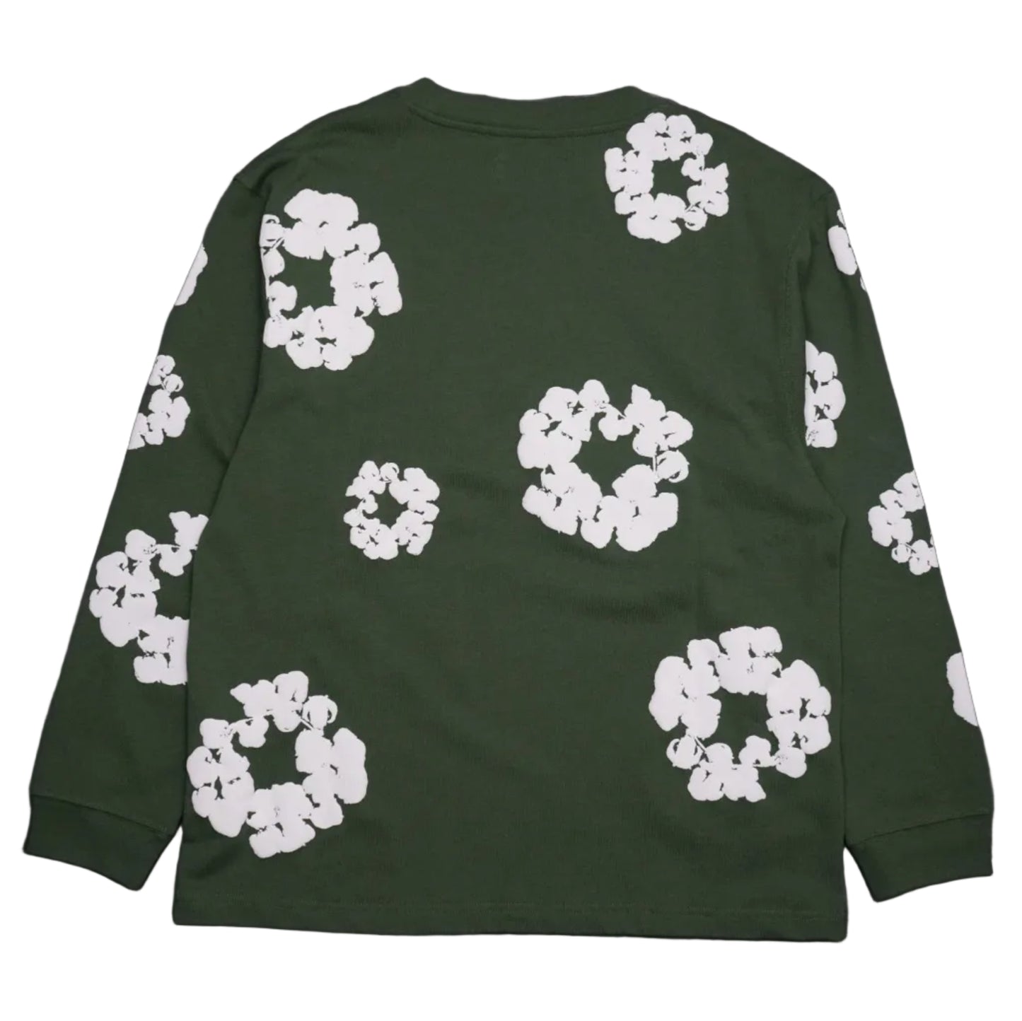 Denim Tears Cotton Wreath Green Longsleeve
