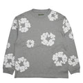 Denim Tears Cotton Wreath Grey Longsleeve