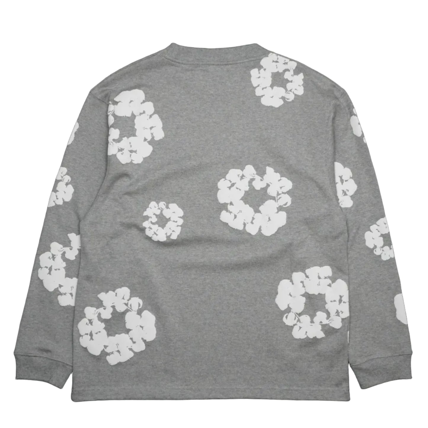 Denim Tears Cotton Wreath Grey Longsleeve