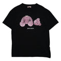 Palm Angels Purple Kill The Bear Black T-Shirt